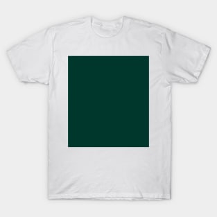 Dark Green Block T-Shirt